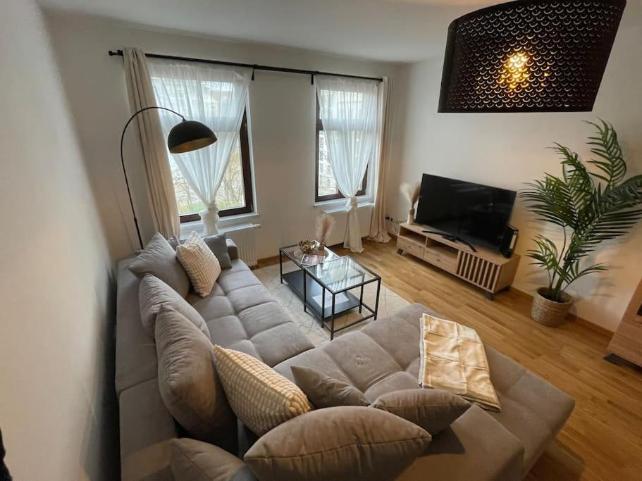 #Stylische / Moderne Wohnung Im Leipziger Zentrum Dg Links Exteriör bild