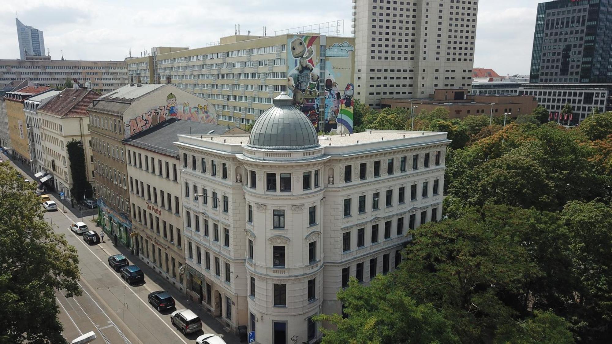 #Stylische / Moderne Wohnung Im Leipziger Zentrum Dg Links Exteriör bild